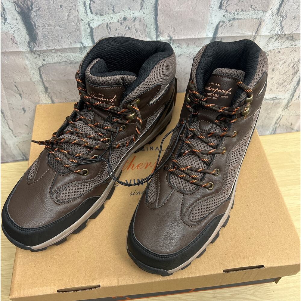 Original Weatherproof Vintage Brendan Mens Hikers Boots Size 11M New in Box